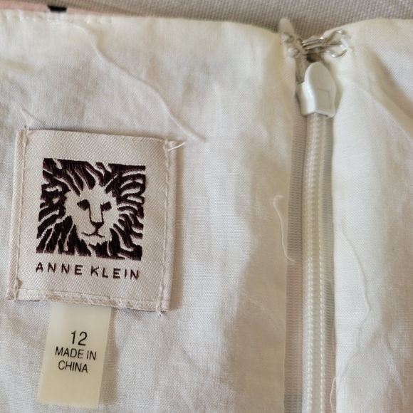 🌟Host Pick🌟 Anne Klein A-Line Print Cotton Floral Dress Size 12 - Picture 5 of 14